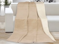 Deka KIRA PLUS tmavě béžová/světle béžová 450g 150x200