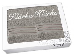 Dárková sada SE JMÉNEM Linie tmavě šedá