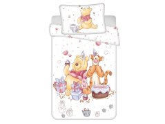 Dětské povlečení do postýlky 100x135, 40x60 Medvídek Pú WTP Birthday party