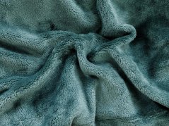 Prostěradlo mikroflanel SLEEP WELL 90x200 Lesní zelená