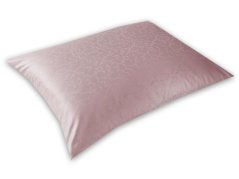 Damaškový povlak na polštář 50x70 EXCELLENT TENCEL Šepot větviček starorůžový