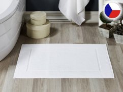 Hotelová předložka do koupelny 700g bílá 50x70