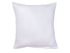 Hotelový povlak na polštář 50x70 Atlas grádl bílý proužek 0,4 cm