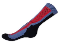 Thermo ponožky 45/46 SNOW vzor červnošedý