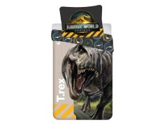 Dětské bavlněné povlečení Jurský svět T.rex 70x90, 140x200