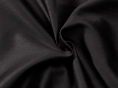 Luxusní saténové prostěradlo na vysokou matraci 120x200 Černé