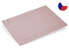 Předložka do koupelny CORSO 750g starorůžová 50x70