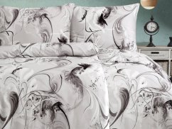 Povlečení bavlna EXCLUSIVE 70x90, 140x200 Paradoxe černobílé