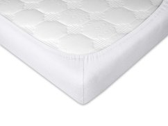 Jersey prostěradlo 90x200 EXCLUSIVE bílé