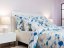 Krepové povlečení KOMFORT Bloom elegance banán 70x90, 140x200
