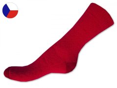 Rotex teplé ponožky TELEVIZORKY 37/38 červené