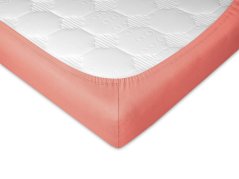 Jersey prostěradlo 200x220 EXCLUSIVE losos