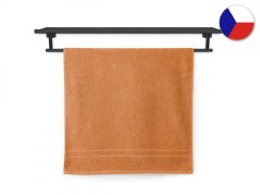 Malý ručník 30x50 RUJANA 400g Pruh skořice