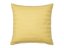Povlak na polštář 40x40 Atlas grádl proužek 2,5 cm žlutý