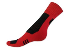 Froté ponožky s lycrou 38/39 Lux červené