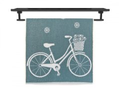 Malý ručník 35x50 ZARA 450g Kolo modrošedé