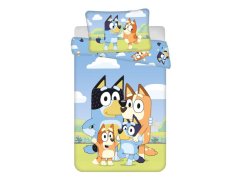 Dětské povlečení do postýlky 100x135, 40x60 Bluey 004
