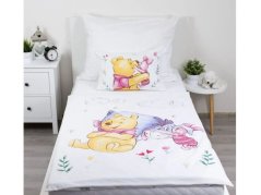 Dětské povlečení do postýlky 100x135, 40x60 WTP Pooh hugs