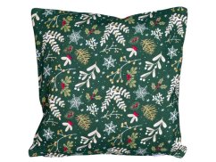 Vánoční povlak na polštářek 40x40 Větvičky