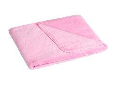 Luxusní dětská deka pro miminko MICRO 75x100 Světle růžová 400g