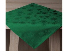 Vánoční prostírka 40x40 GARBO Velká vánoční hvězda zelená