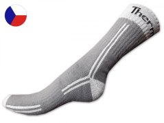Thermo ponožky THERMOLITE 43/45 Šedé - světle šedé