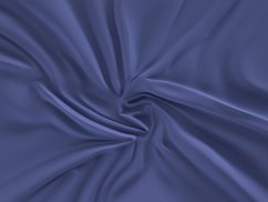 Luxusní saténové prostěradlo 200x200 tmavě modré