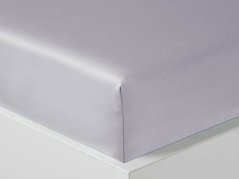 Luxusní saténové prostěradlo 90x200 GRACE Lila