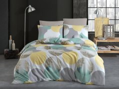 Prodloužené povlečení bavlna EXCLUSIVE 70x90, 140x220 Miracle tyrkys