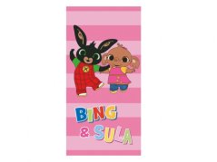 Dětská osuška Králíček Bing Playing together 70x140