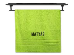 Osuška pro sportovce se jménem 70x140 pistáciová