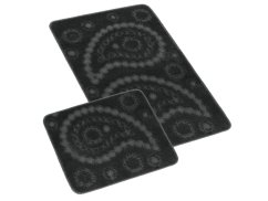 Koupelnová předložka 60x100 Kašmír antracit