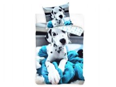 Dětské bavlněné povlečení fototisk 140x200, 70x90 Pes Dalmatin