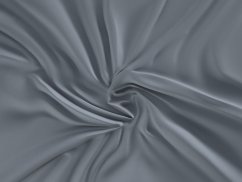 Luxusní saténové prostěradlo 90x200 tmavě šedé
