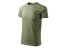 Tričko pro myslivce s výšivkou khaki- 3XL Jelen