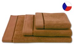 Froté ručník z mikrobavlny STAR 450g nugát 50x100