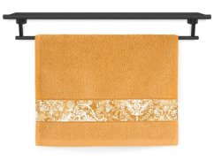 Malý ručník 30x50 RUJANA 400g Zámecká elegance oranžová