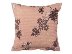 Povlak na polštář 40x40 krep KOMFORT Klaudie světle hnědá