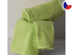 Froté osuška 70x140 RUJANA 400g Pruh zelený