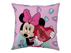 Dětský polštářek 40x40 Minnie purple