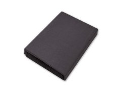 Jersey prostěradlo na vysokou matraci 90x200 EXTRA Antracit