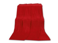 Luxusní deka mikroplyš 200x230 Červená 400g