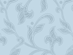 Luxusní damaškové povlečení Rokoko modré 2x 70x90, 240x200