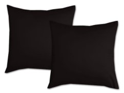 Bavlněný dekorační polštářek 40x40 EXCLUSIVE Antracit