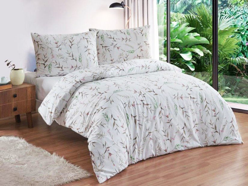 Bavlněný dekorační polštářek 40x40 EXCLUSIVE Verona natur