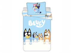 Dětské povlečení do postýlky 100x135, 40x60 Bluey