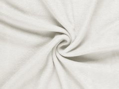 Prostěradlo froté na vysokou matraci 160x200 smetanové