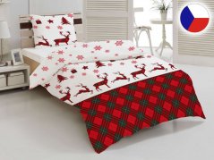 Vánoční povlečení 70x90, 140x200 bavlněné Sobi