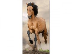Dětská osuška Horse brown 70x140