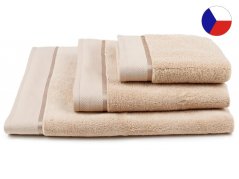 Osuška z mikrobavlny Color 500g béžová 70x140